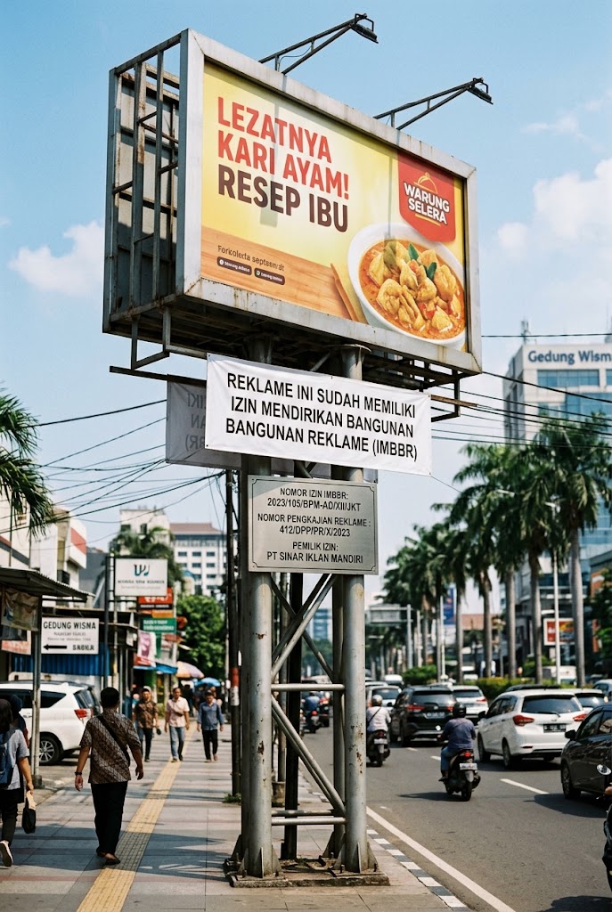IZIN MENDIRIKAN BANGUN BANGUNAN REKLAME (IMBBR) PENGKAJIAN REKLAME